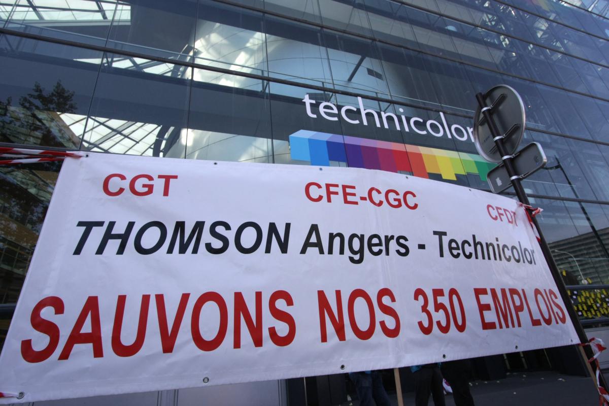banderole unitaire des syndicats