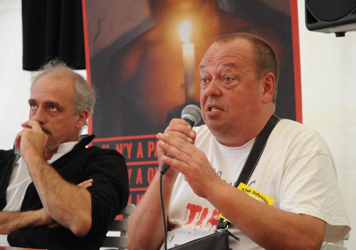 Tribune stand du Npa délégué Fralib