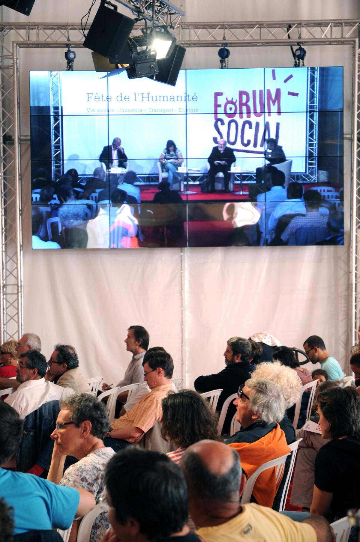 stand du Forum Social