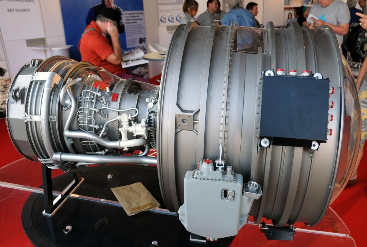Moteur aérospatial de l'entreprise Safran (60 000 personnes)