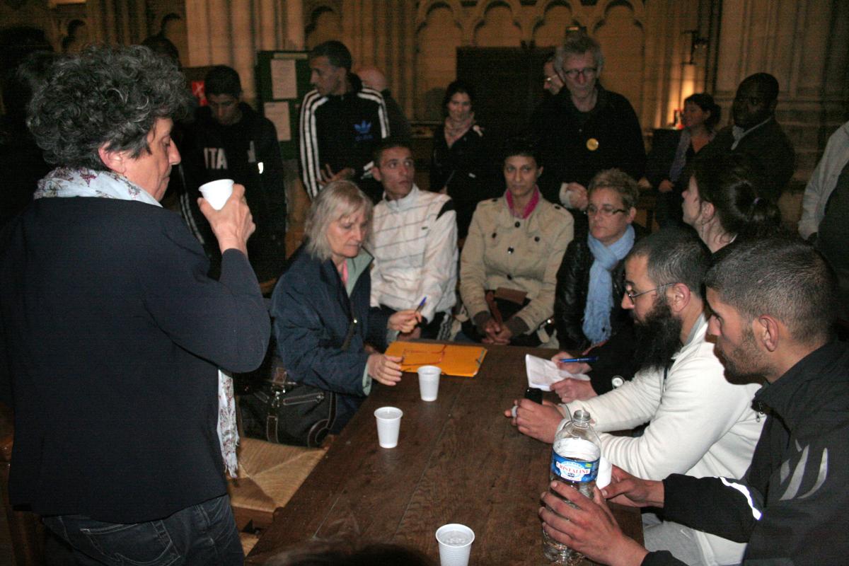 Négociations dans la Basilique