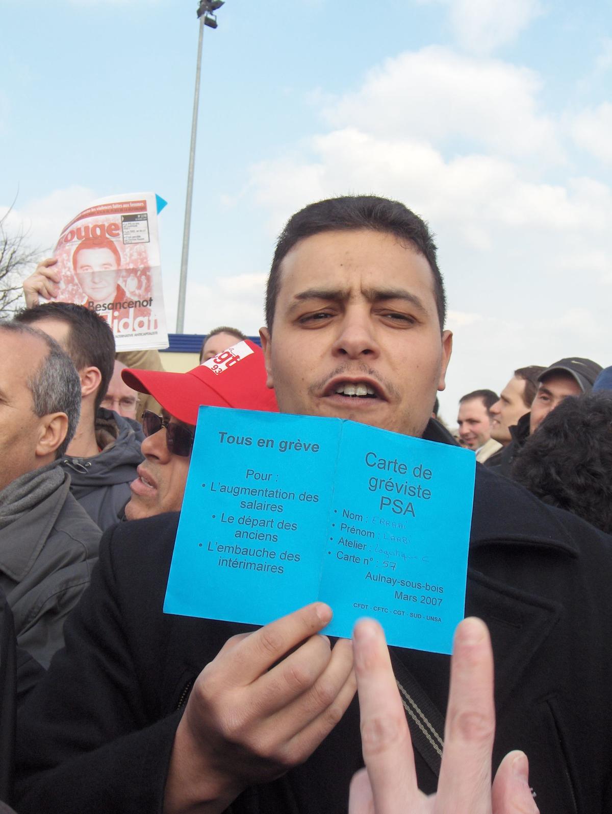 la force des travailleurs, c'est la grève