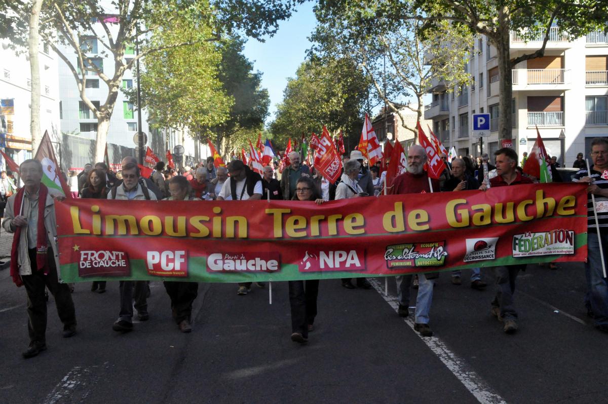 Manifestation contre le TSCG