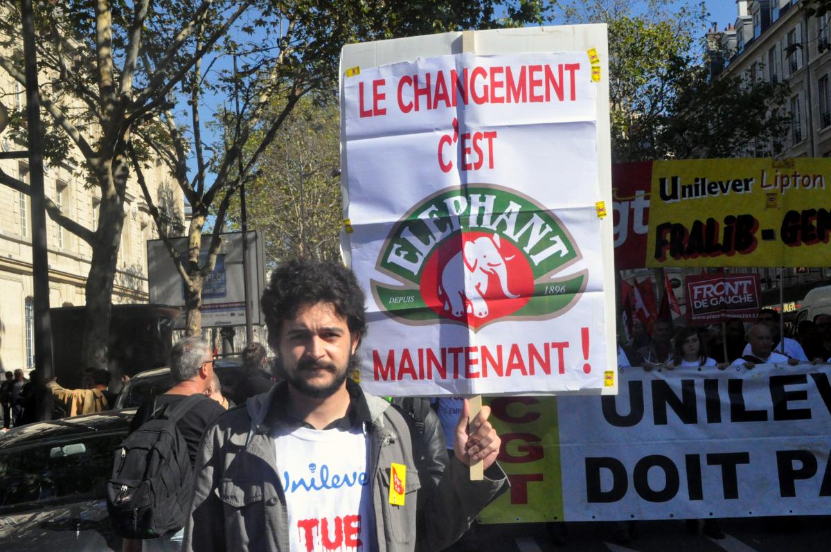 Manifestation contre le TSCG