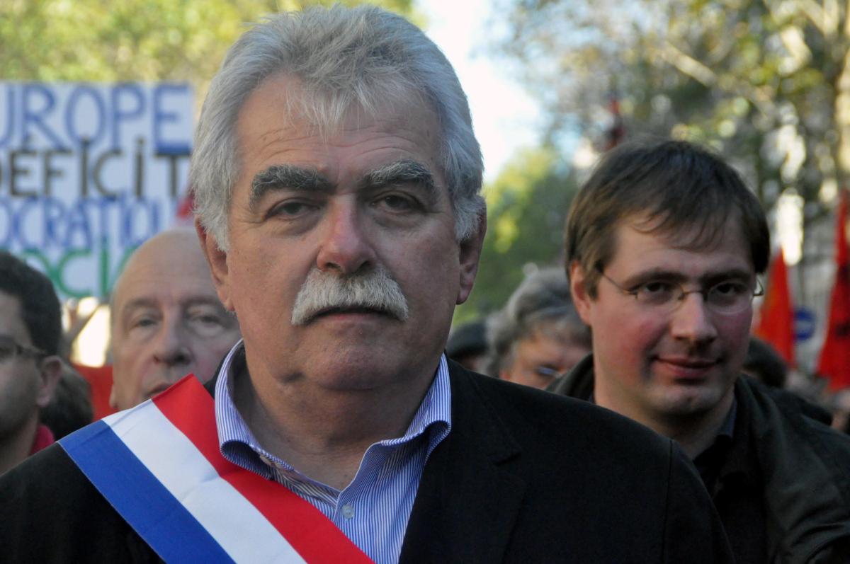 André Chassaigne à la Manifestation contre le TSCG