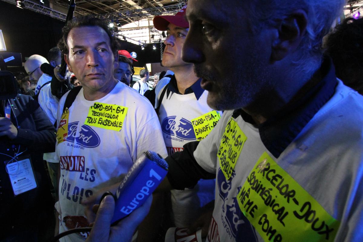 Carlos Abrantes et Philippe Poutou