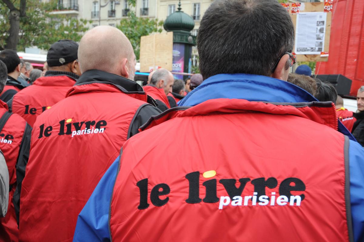 Blouson des salariés du syndicat du Livre Parisien