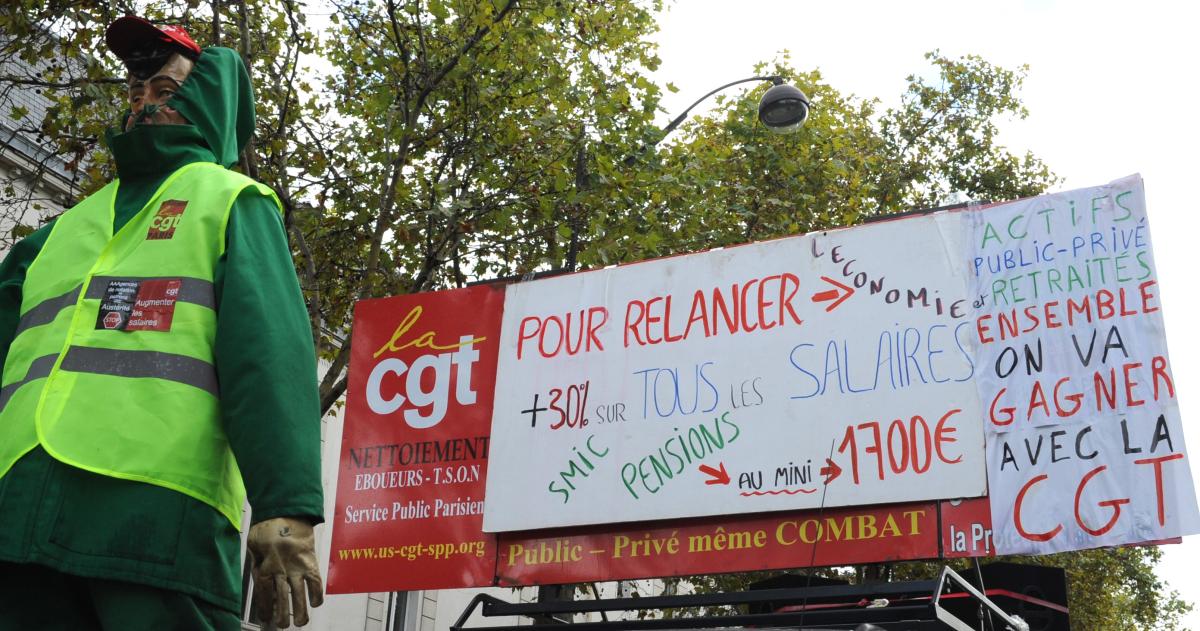 Cgt service public parisien nettoiement eboueurs
