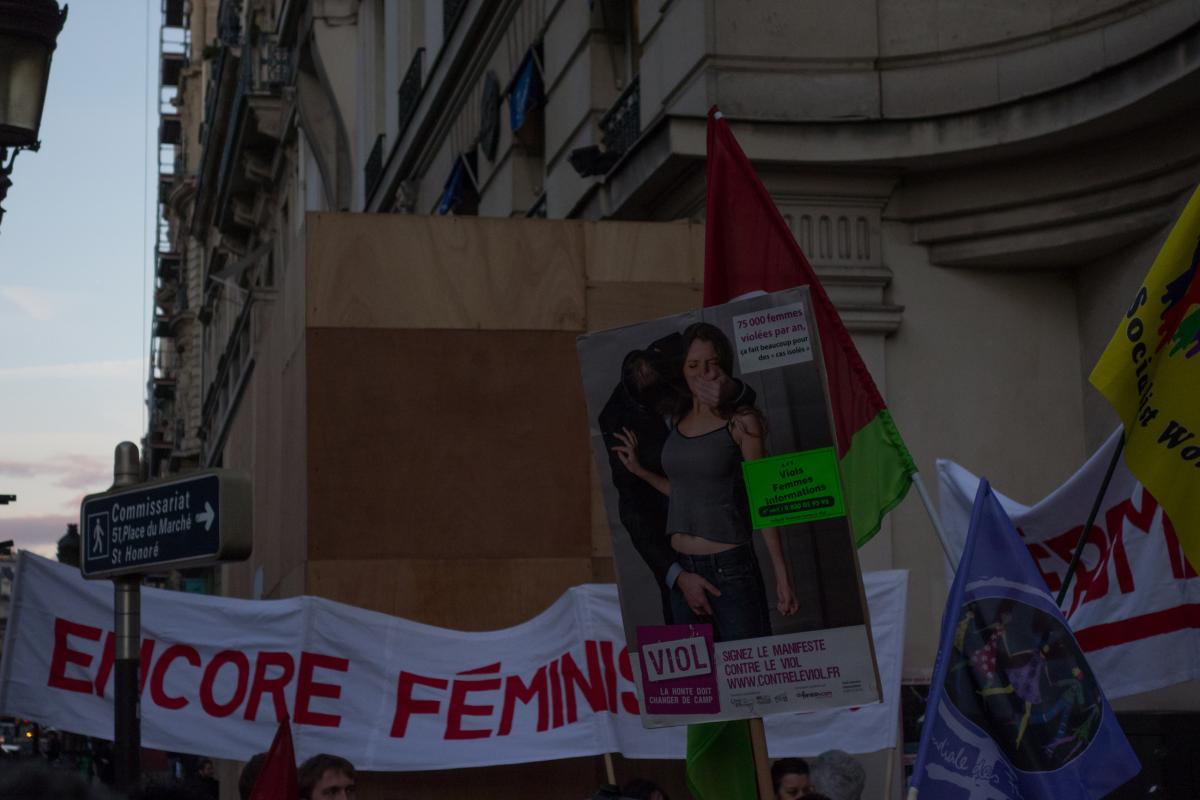 Rassemblement contre le viol