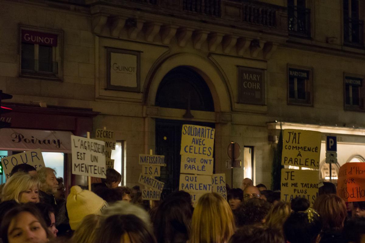 Rassemblement contre le viol