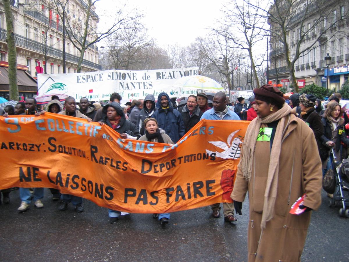 Manifestation contre les violences faites aux femmes, Paris 24/03/2007.