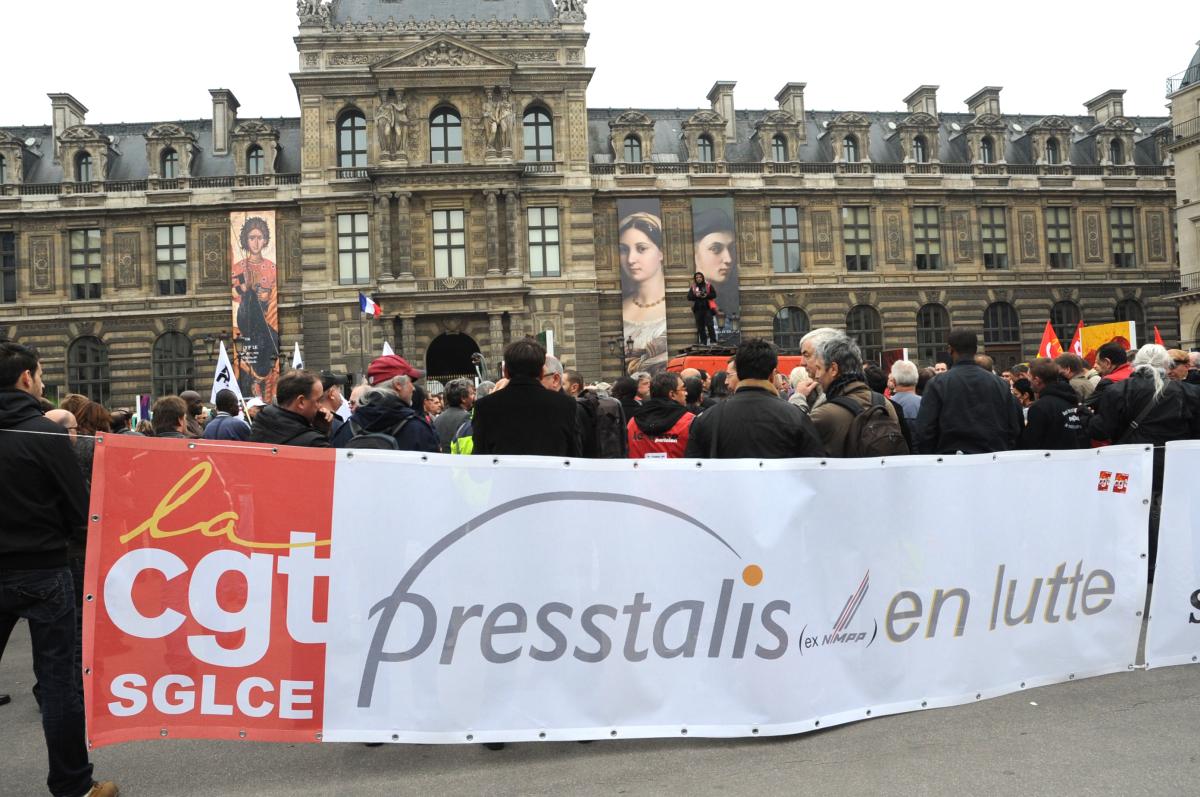 Presstalis Cgt ex Nmpp en lutte