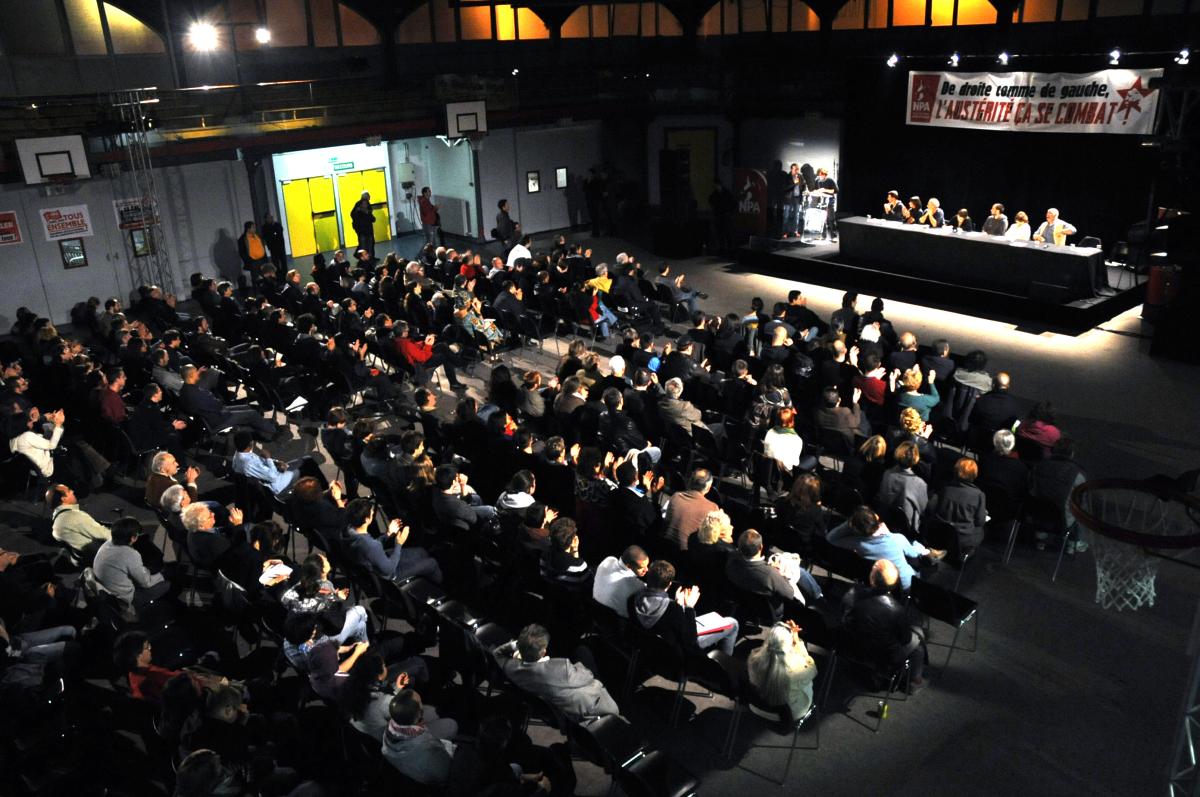 salle meeting gymnase Japy Paris