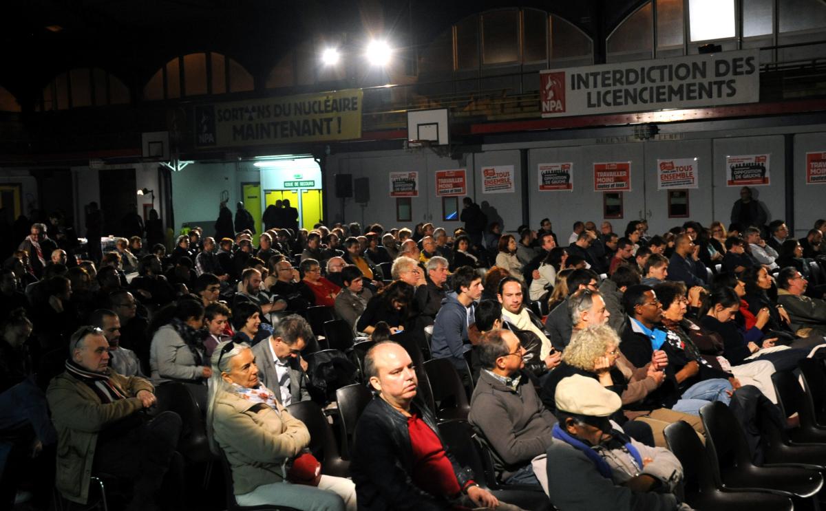 salle meeting gymnase Japy Paris