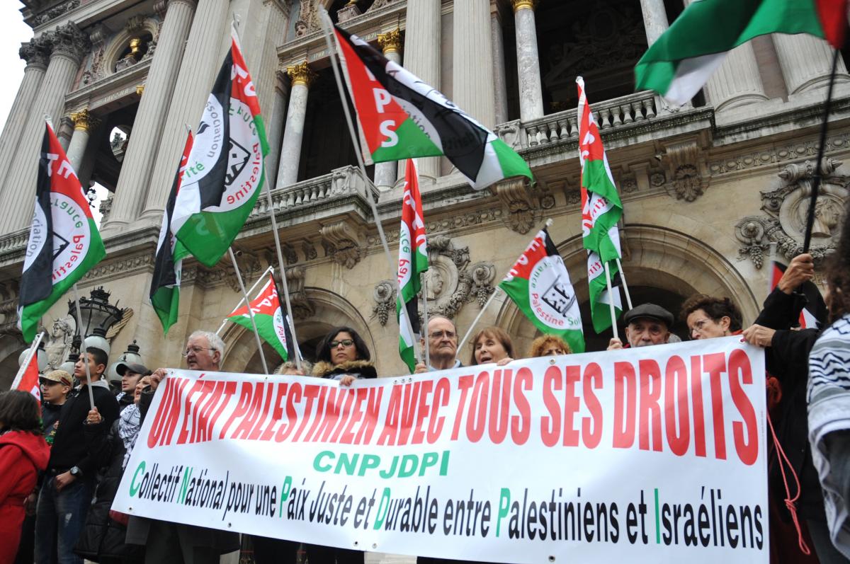 un état palestinien avec tous ses droits