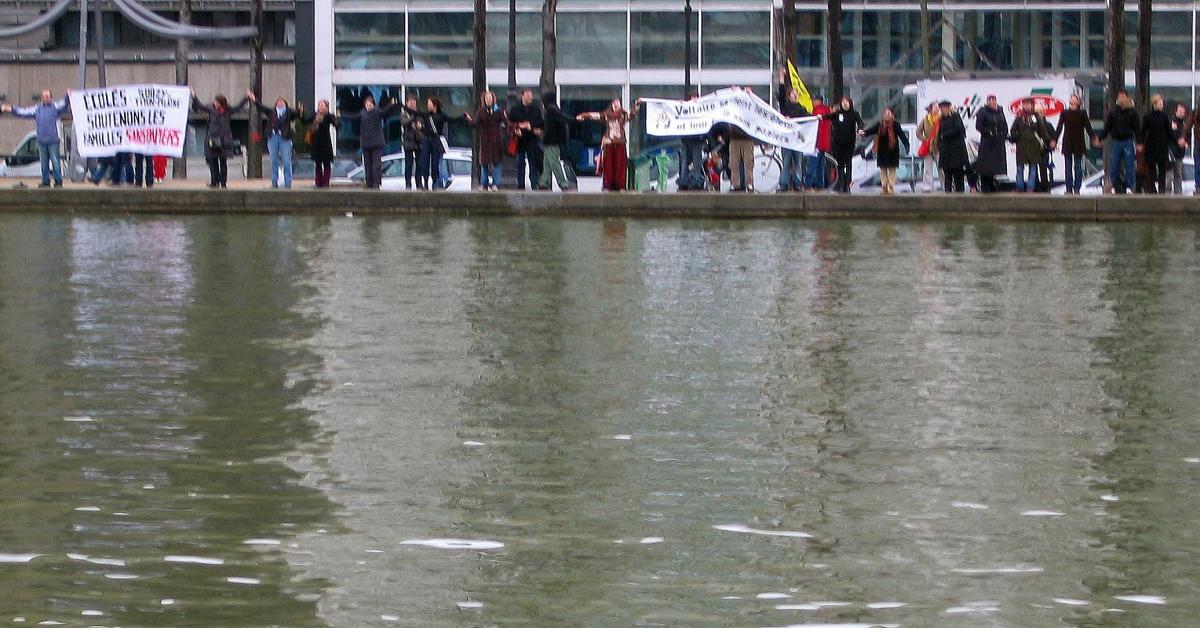 Manifestation RESF Paris 31/03/2007