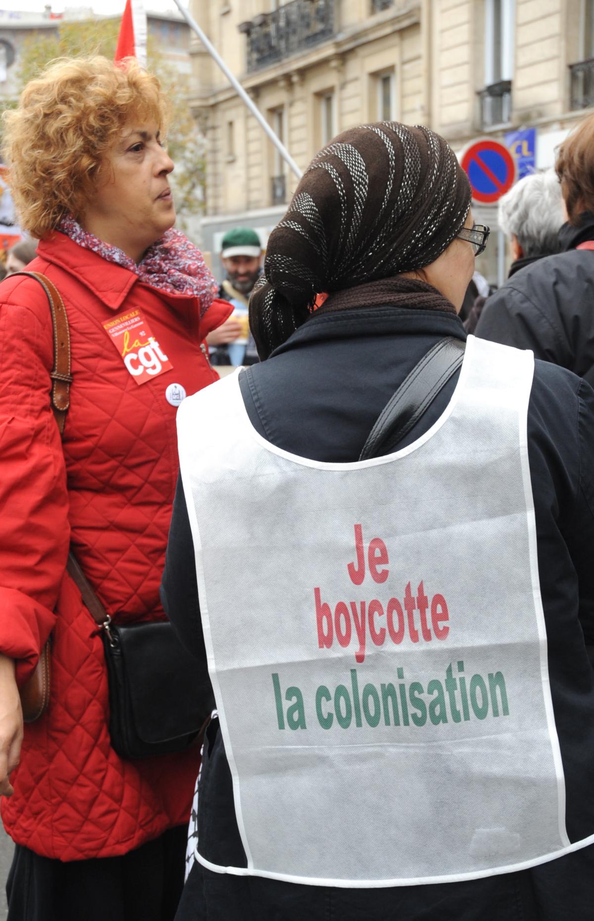 Cgt je boycotte la colonisation