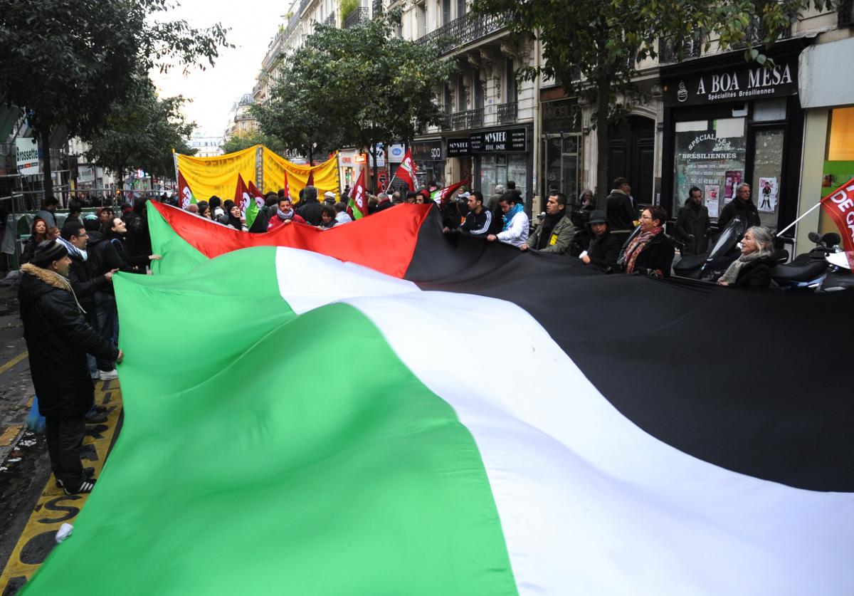 drapeau Palestinien