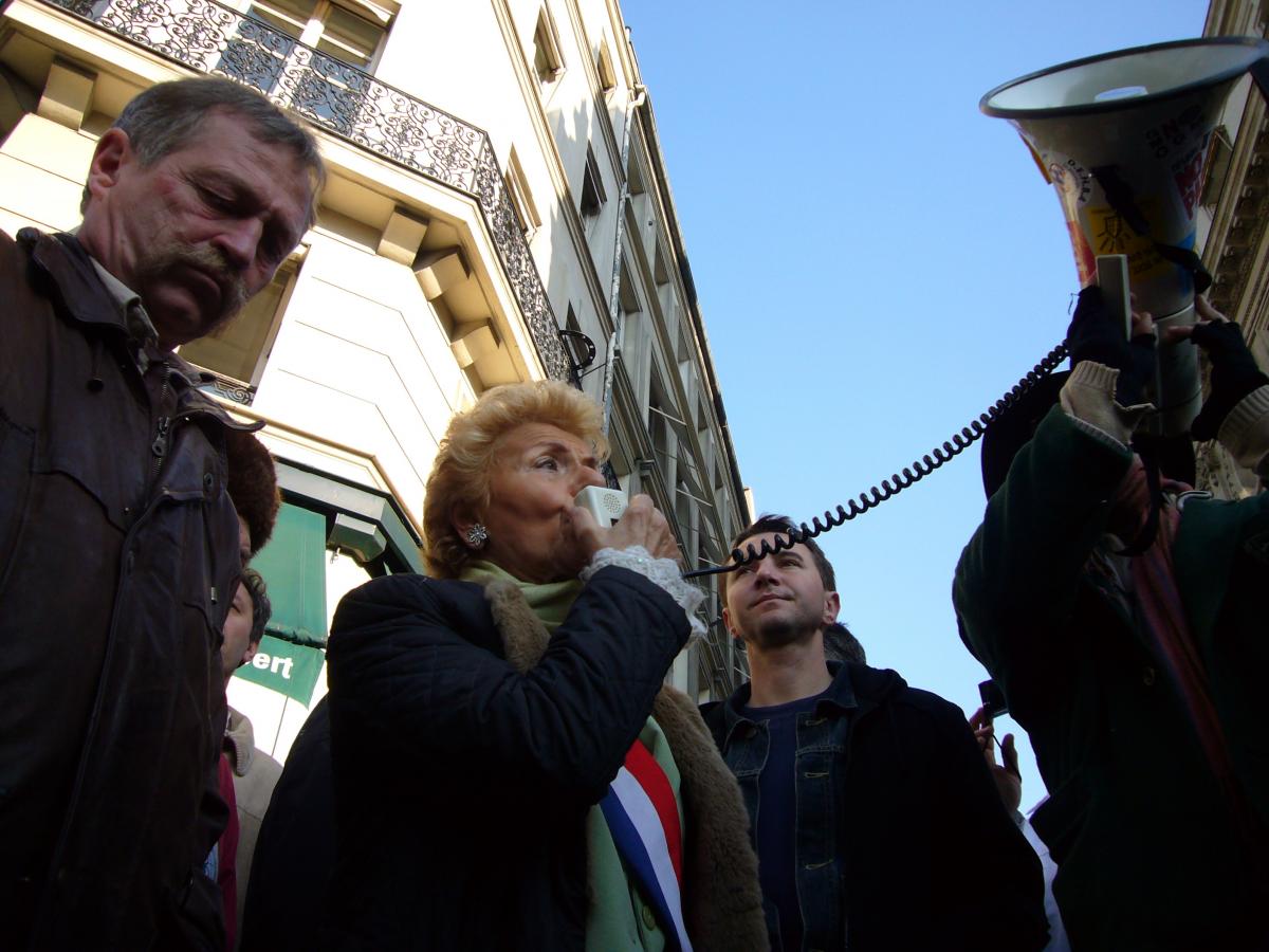 Manifestation contre le missile M51