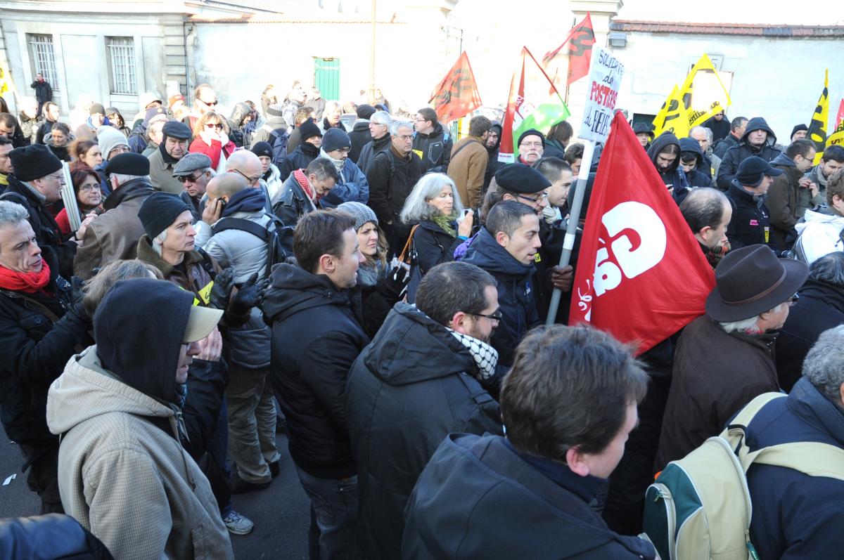 Solidarité contre la Répression des 15 Postiers du 92