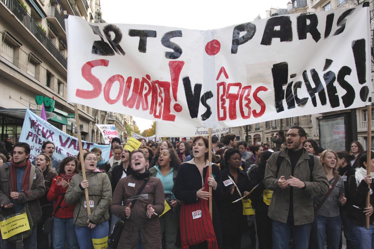 manif contre la loi prévention de la délinquance