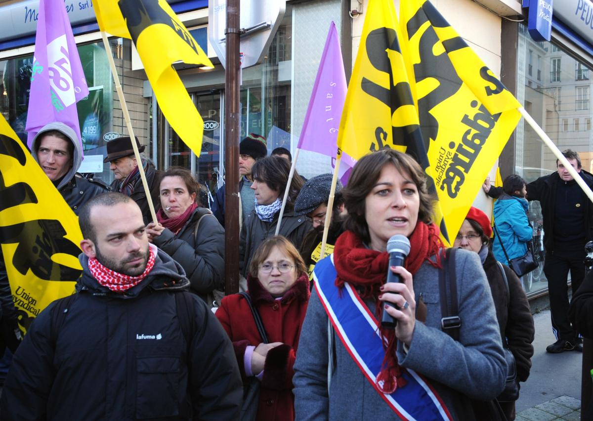 soutien d'une élu du PCF au 15 Postiers du 92