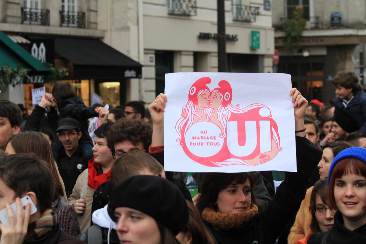 Oui au mariage pour tous