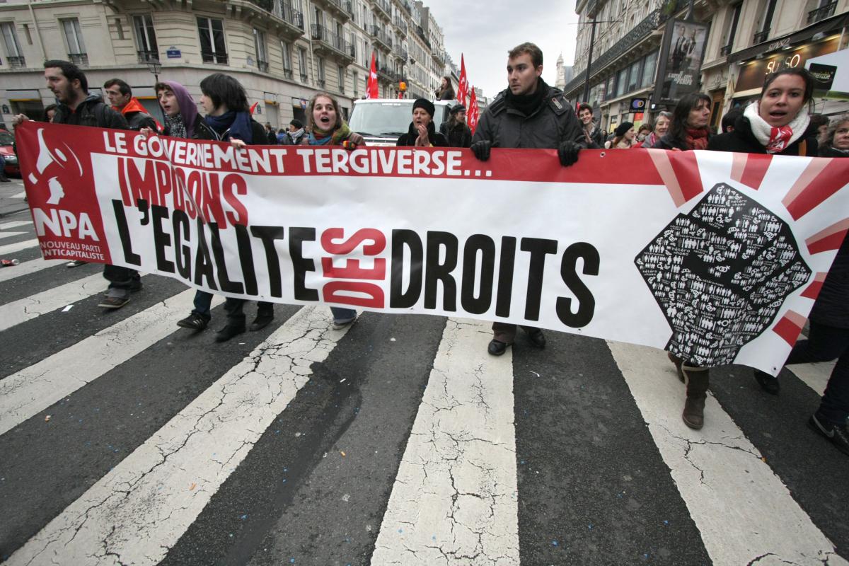 Cortège du NPA