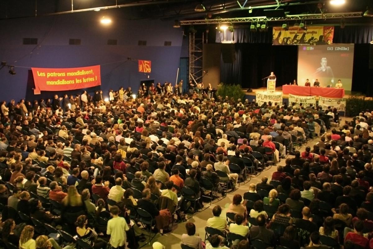 Meeting Olivier Besancenot à Bordeaux - 5 avril 2007