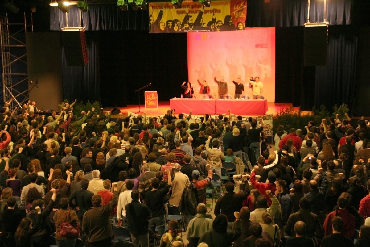 Meeting Olivier Besancenot à Bordeaux - 5 avril 2007