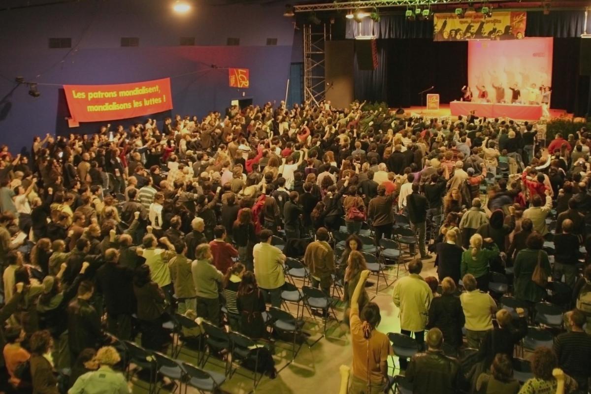 Meeting Olivier Besancenot à Bordeaux - 5 avril 2007