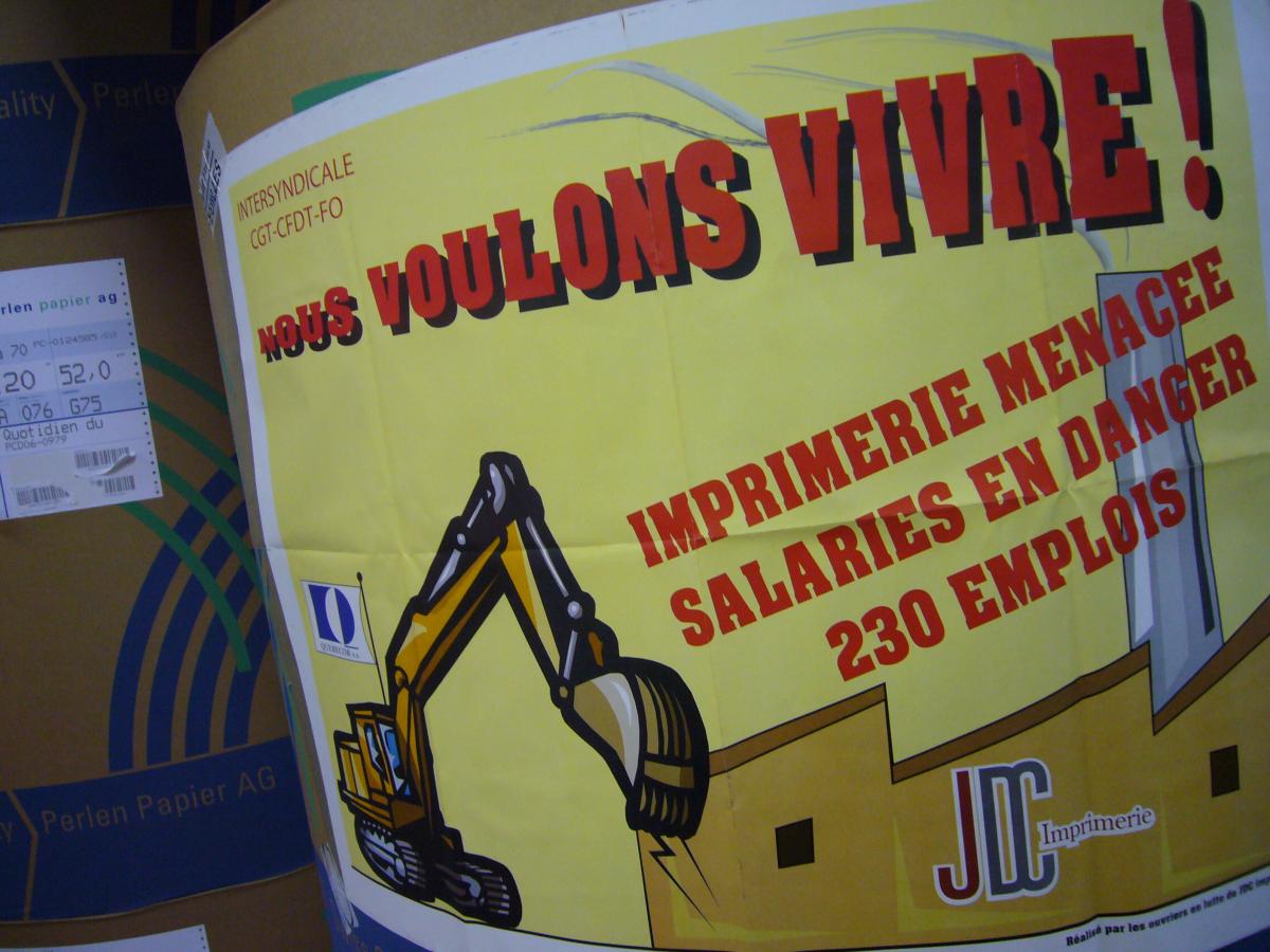 Nous voulons vivre !