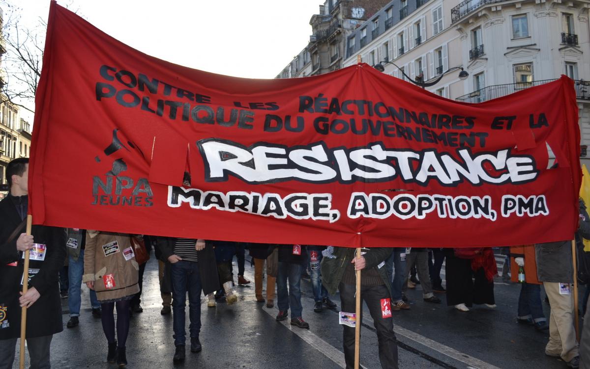 Banderole NPA Jeunes