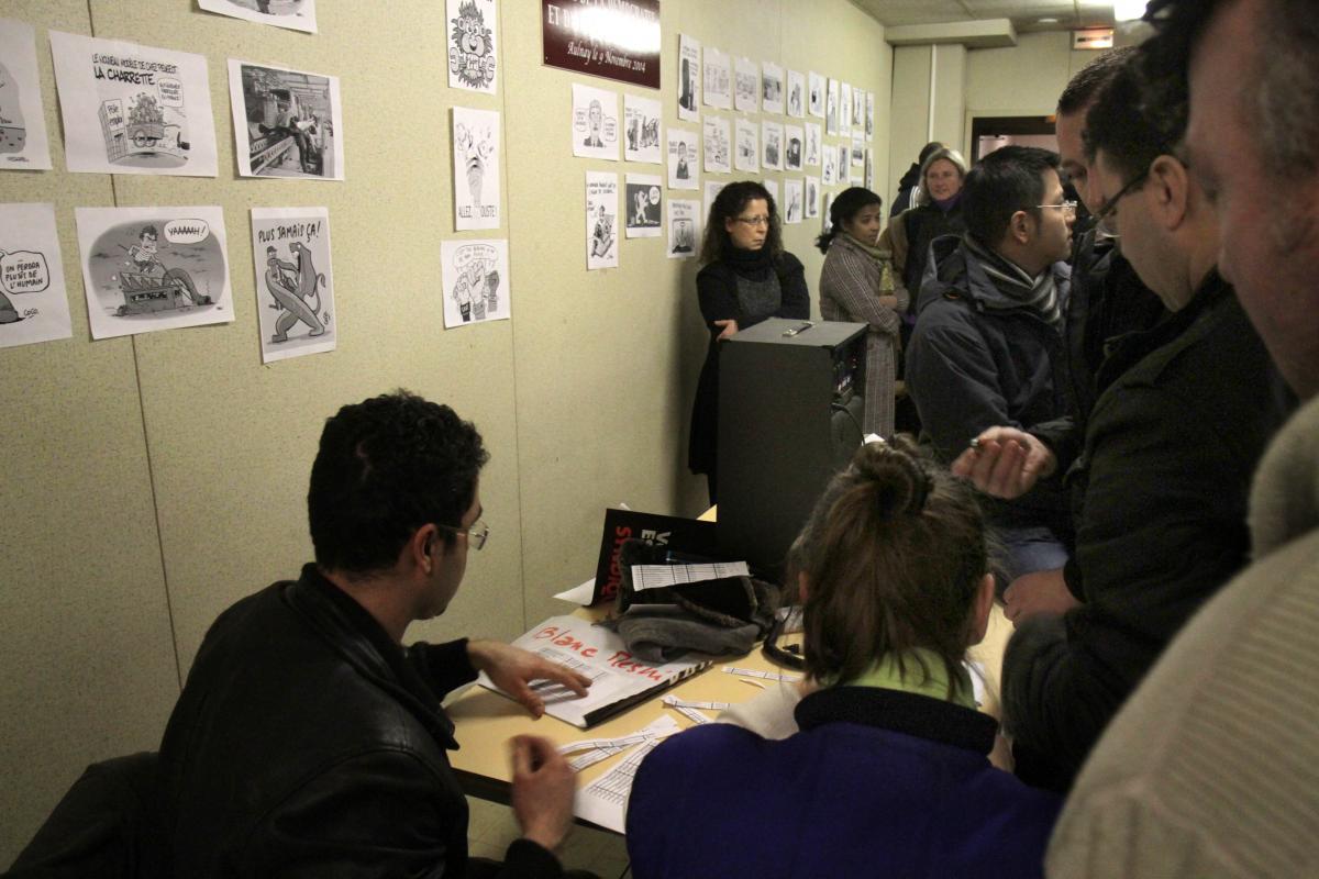 Inscriptions des grévistes sur la tournée des maires pour obtenir du soutien