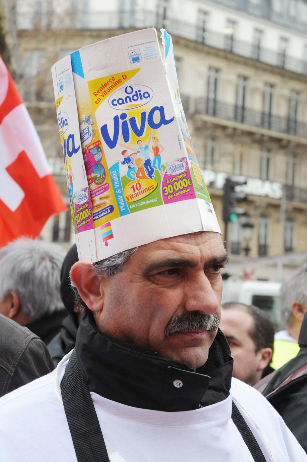 salarié usine du Lait Candia le Lude Fga Cfdt
