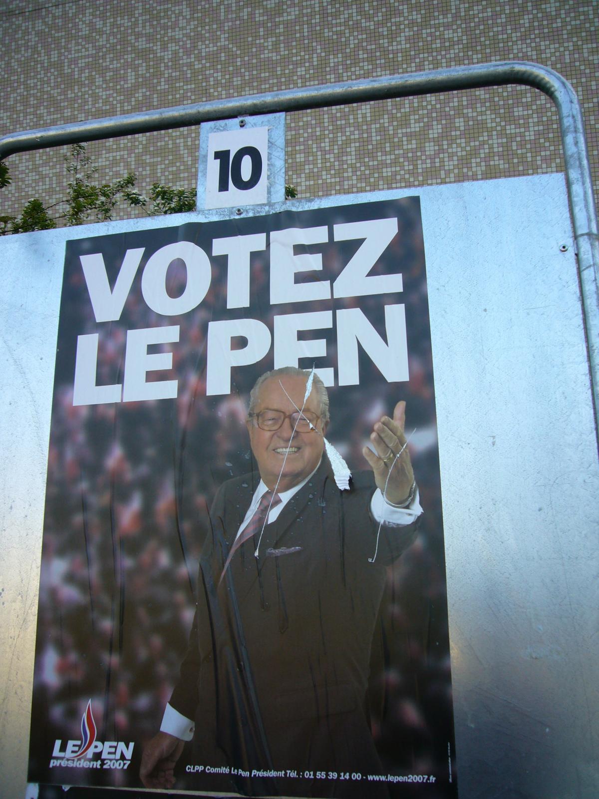 Panneaux électoraux