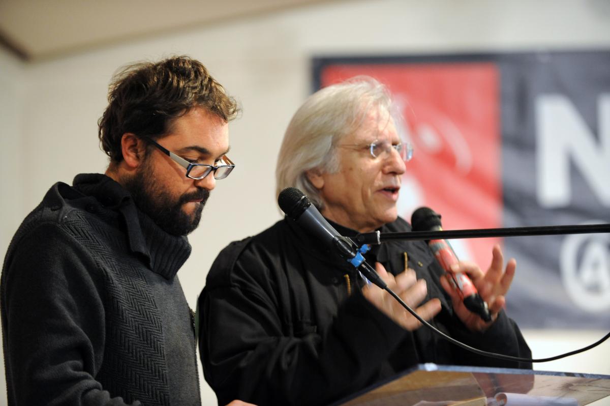 Interprète de Ricardo Martin Santos de Izquierda Anticapitalista au deuxième Congrès du Npa