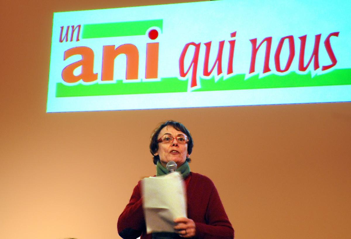 Martine Billard du Parti de Gauche député à l'Assemblée Nationale