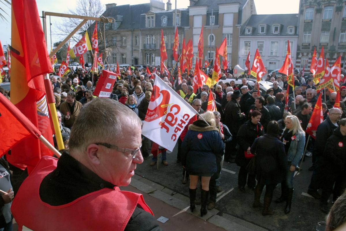 Manifestation contre l'ANI