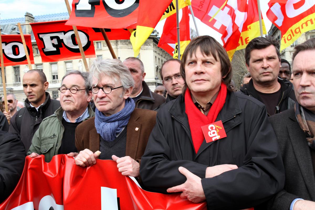 Bernard Thibault et Jean-Claude Mailly