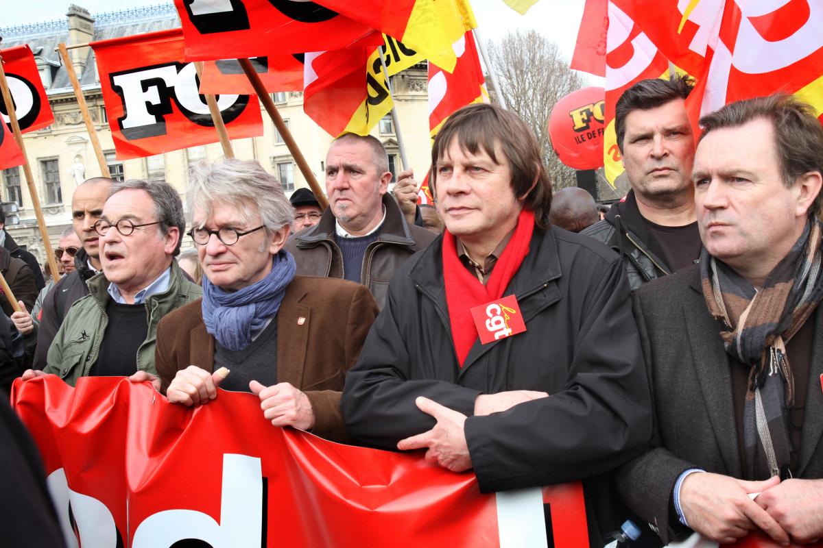 Bernard Thibault et Jean-Claude Mailly