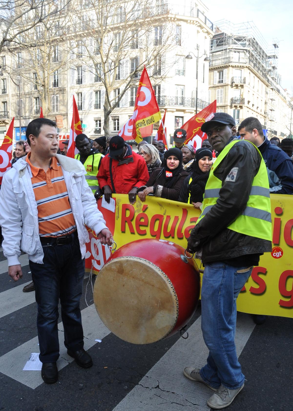 Sans Papiers Interim Cgt