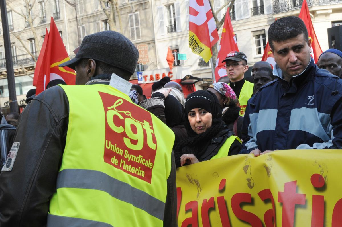 Sans Papiers Interim Cgt