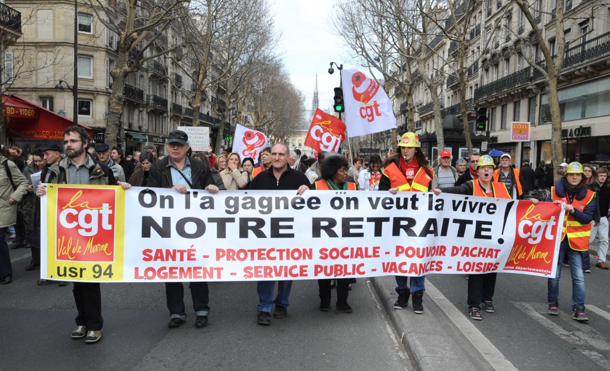 Notre Retraite on l'a gagné on veut la vivre!