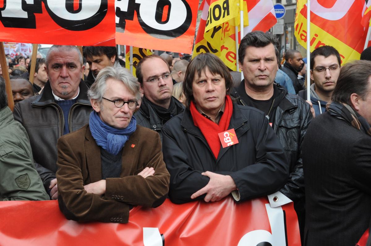Bernard Thibault et Jean-Claude Mailly
