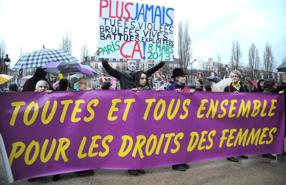 Toutes et tous ensemble pour les droits des femmes