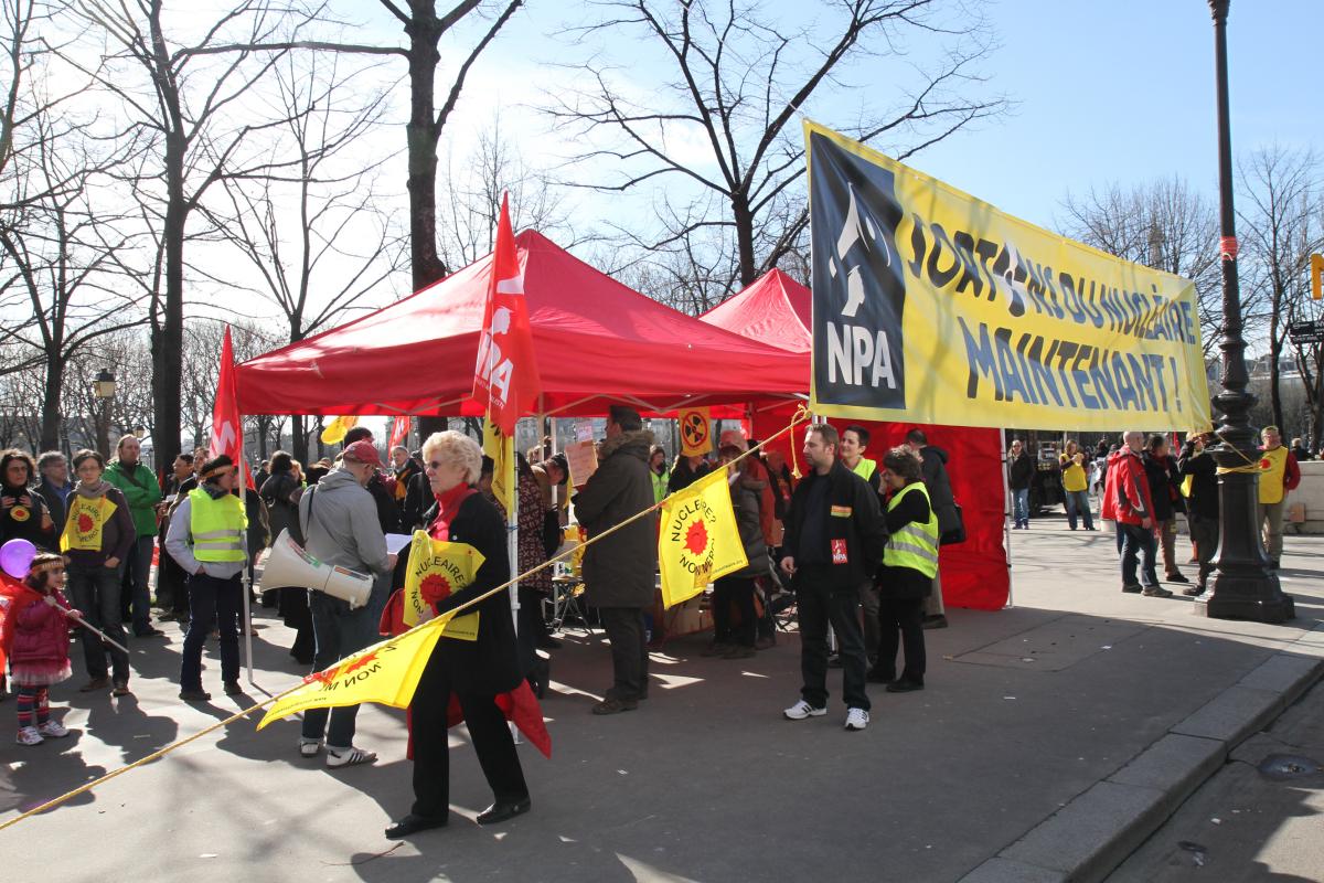 Le point de rassemblement du NPA