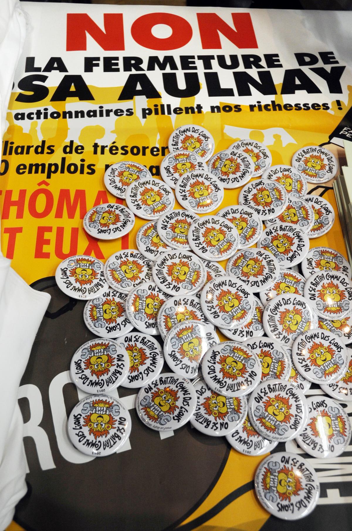 Non à la fermeture de Psa Aulnay
