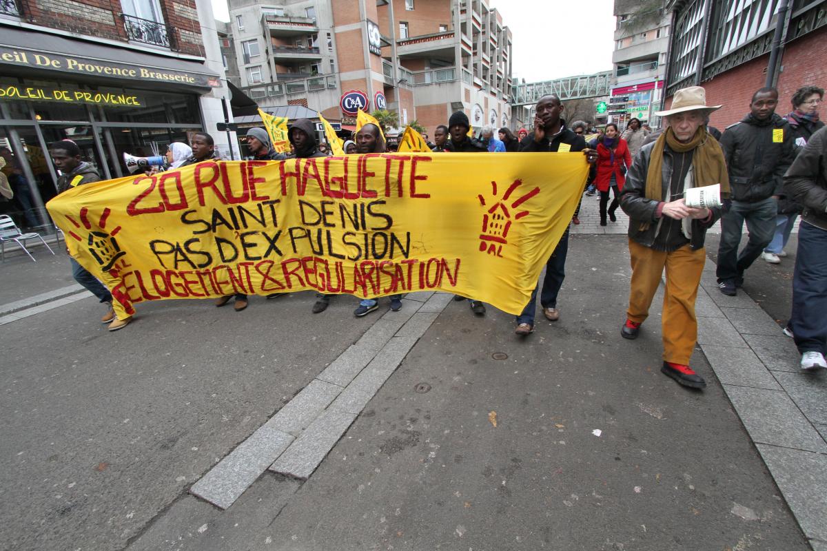 Manifestation à Saint-Denis