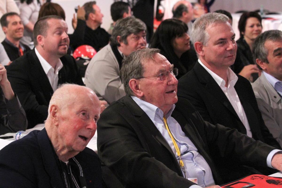 Georges Séguy, Louis Viannet et Thierry Le Paon